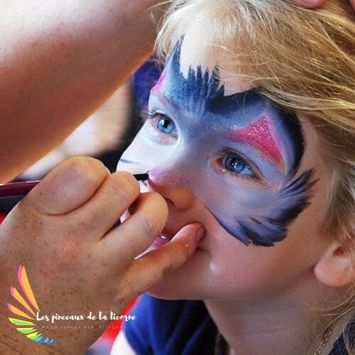 Animation maquillage enfants Lorient Morbihan